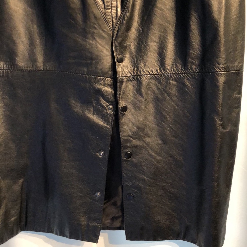 Vintage G-III Leather Fashions Midi Skirt - Picture 4 of 8